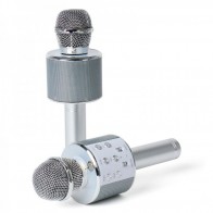 Micrófono con altavoz detalle bautizo