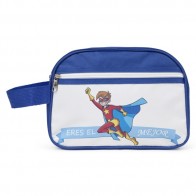 Neceser de viaje Súper Héroe para Detalle de Bautizo Niño