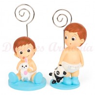 Porta fotos bebé niño surtido para Detalle Bautizo