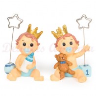 Portafoto príncipe azul para Detalle de bautizo