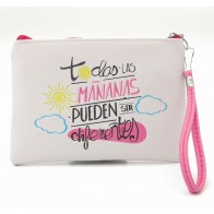 Portatodo con Frases para Detalle de Bautizo de Mujer