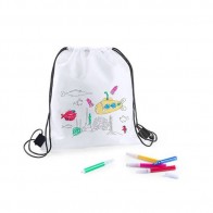 Mochila para colorear Detalle de Bautizo Niños