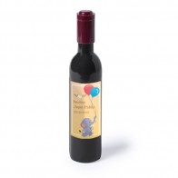 Sacacorchos con imán para detalle de bautizo Elefante personalizado