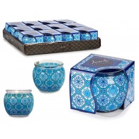 Detalle bautizo caja 12 unidades vela Agua Fresca 