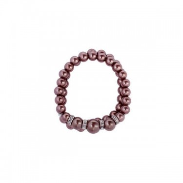 Pulsera perlas para detalle bautizo mujer