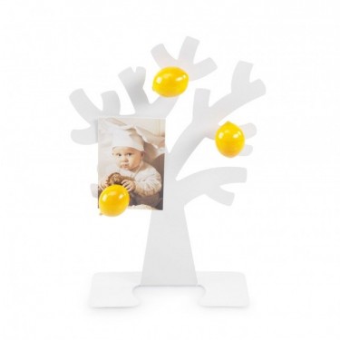 Portafoto imán árbol para regalo de bautizo