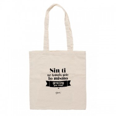 Bolso yute gracias por venir para detalle bautizo