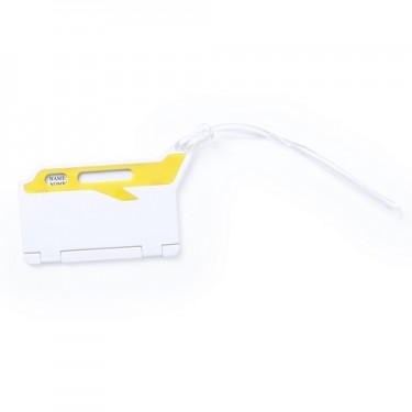 Detalle Bautizo Identificador Maletas Mufix Amarillo