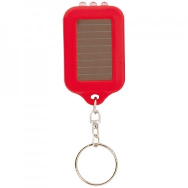 Llavero Linterna Sunled Rojo para detalle bautizo