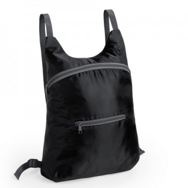 Detalle Bautizo Mochila Plegable Mathis Negro