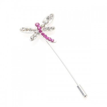 Detalle Bautizo alfiler libélula