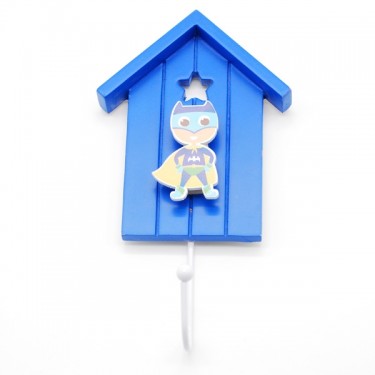 Percha héroe para detalle de bautizo niños