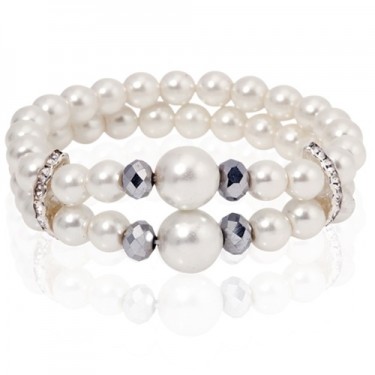 Pulsera Twos para detalle bautizo mujer