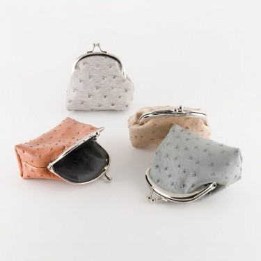 Monedero Piel Avestruz