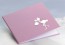 Álbum rosa cigüeña para Detalle bautizo personalizado