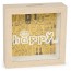 Hucha de madera “Happy” para Detalle de Bautizo