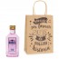 Botellita Ginebra Rosee para Detalle Bautizo