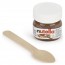 Detalle Bautizo Mini Nutella con cuchara de madera