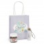 Detalle Bautizo Mini Nutella y pendientes Atrapasueños con bolsa regalo