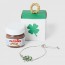 Regalo pulsera de trébol con Nutella