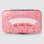 Estuche de manicura frases pastel detalle bautizo