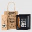 Detalle Bautizo set navaja multiherramientas llavero futbol con bolsa