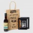 Detalle Bautizo set multiherramientas con navaja y vino con bolsa